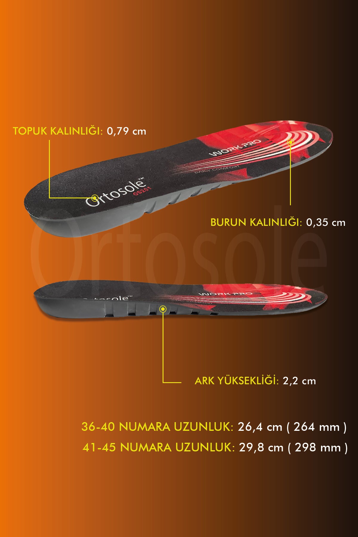 OS201 Şok Emici Anti Yorgunluk Tabanlık