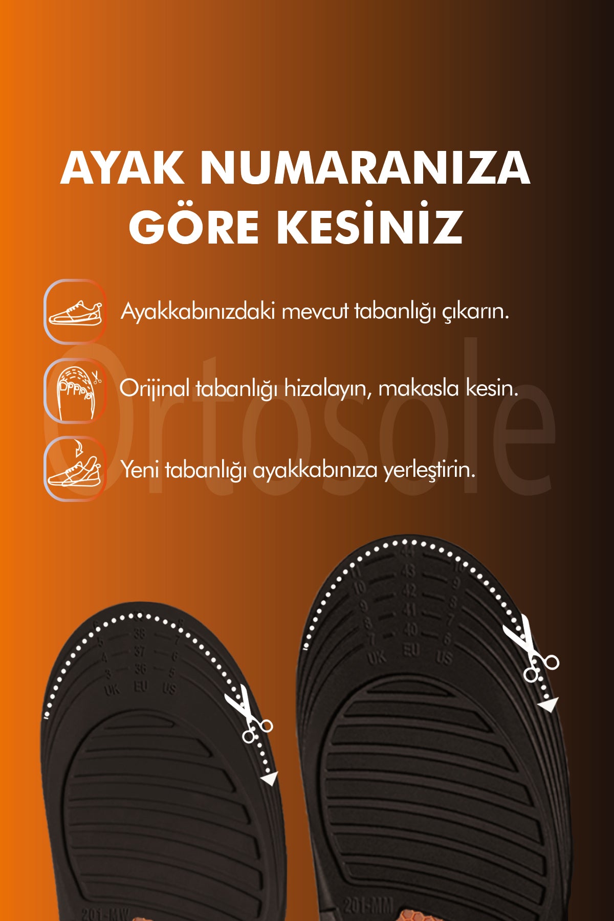 OS201 Şok Emici Anti Yorgunluk Tabanlık