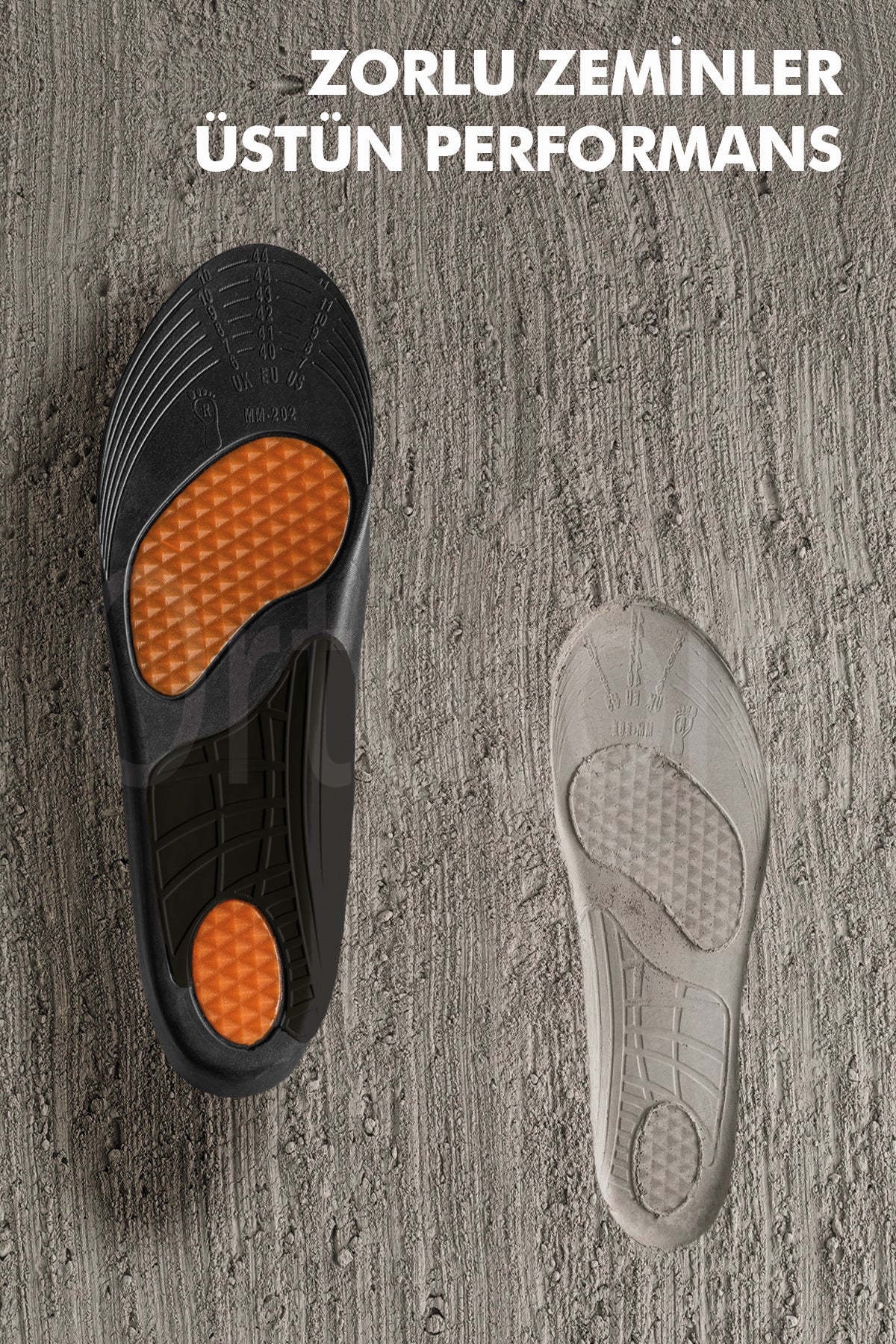 OS202 Topuk ve Metatarsal Destekli Tabanlık