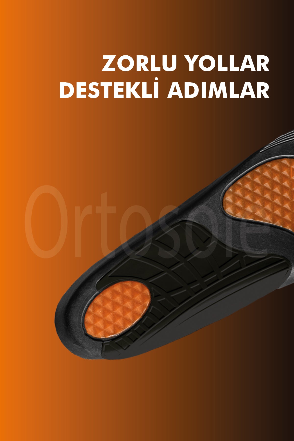 OS202 Topuk ve Metatarsal Destekli Tabanlık