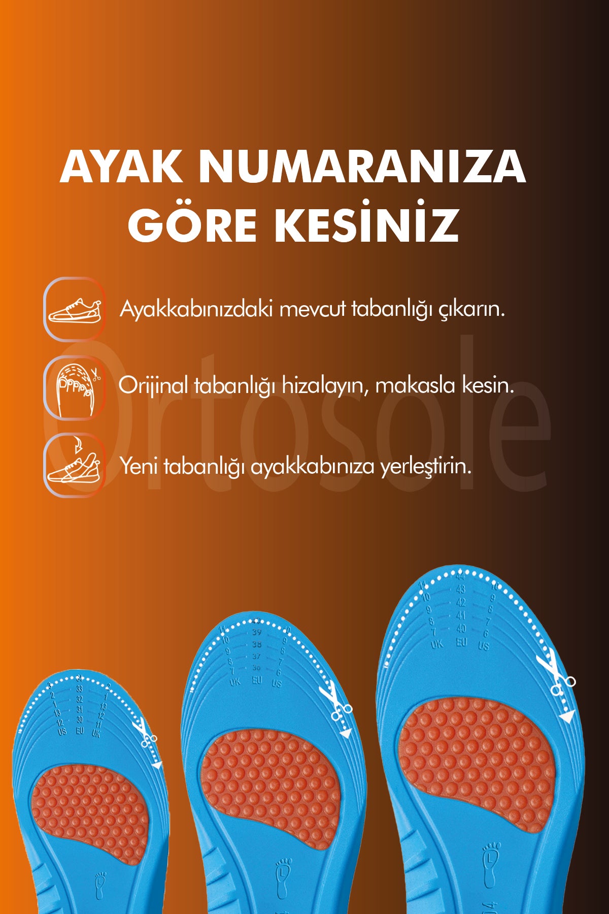 OS204 Memory + Jel Ortopedik Tabanlık