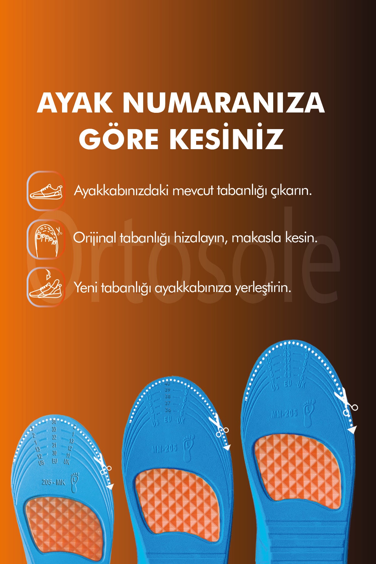 OS205 Pes Cavus Tabanlık