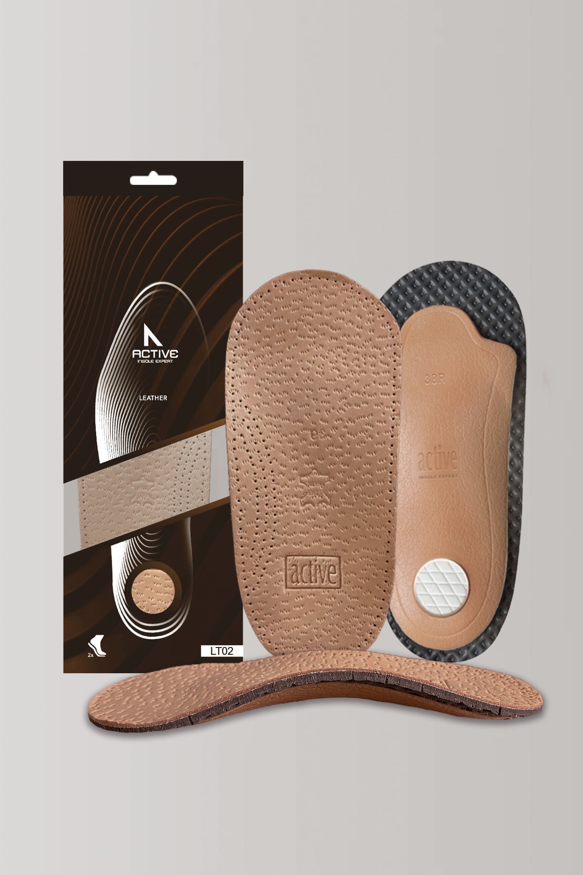 LT02 Deri Ortopedik Yarım Tabanlık