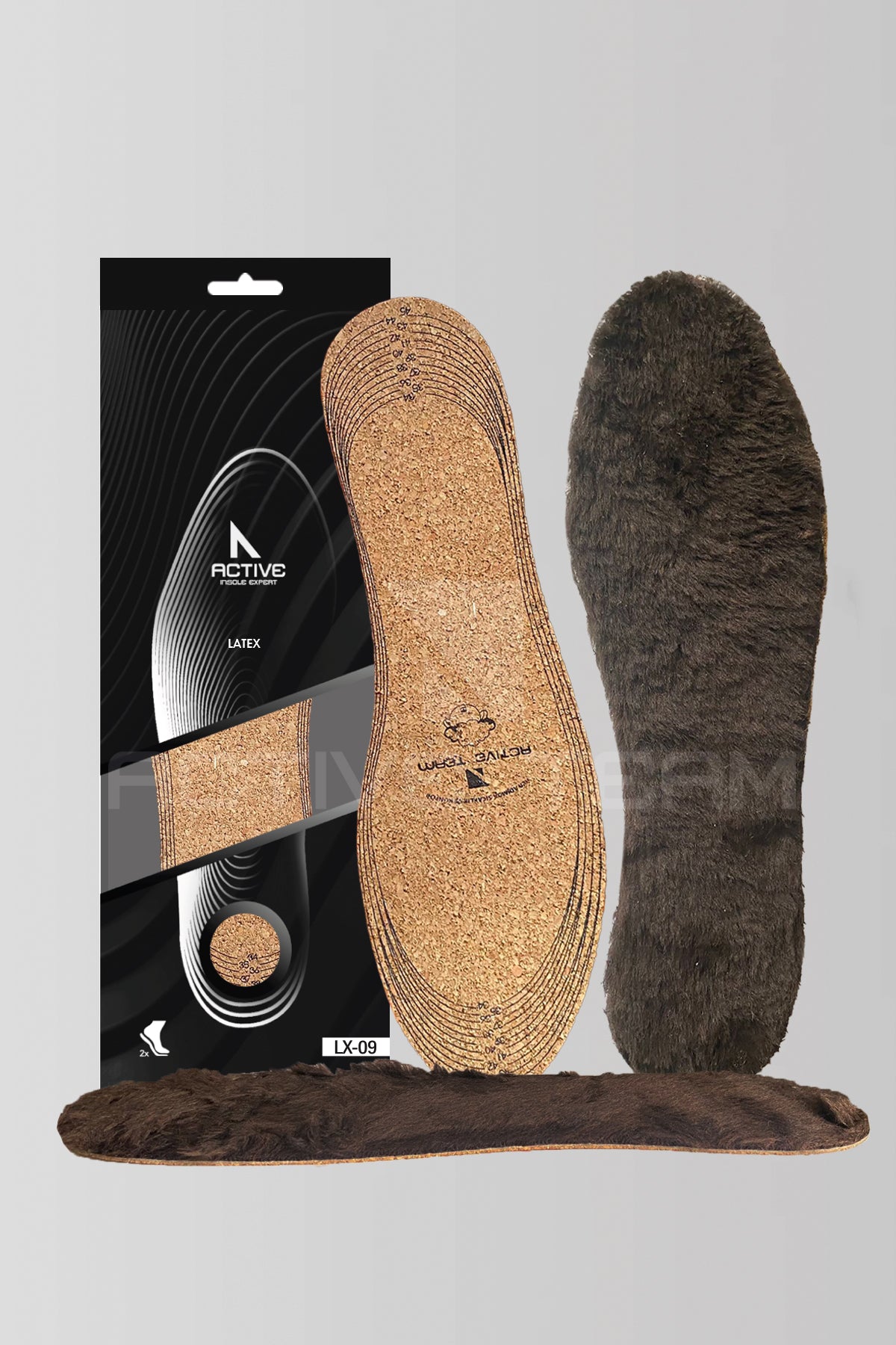 LX09 Mantar Peluş Tabanlık