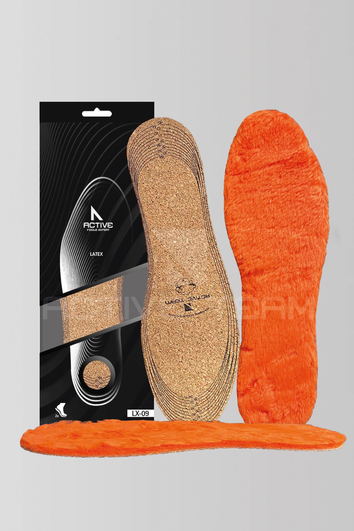 LX09 Mantar Peluş Tabanlık