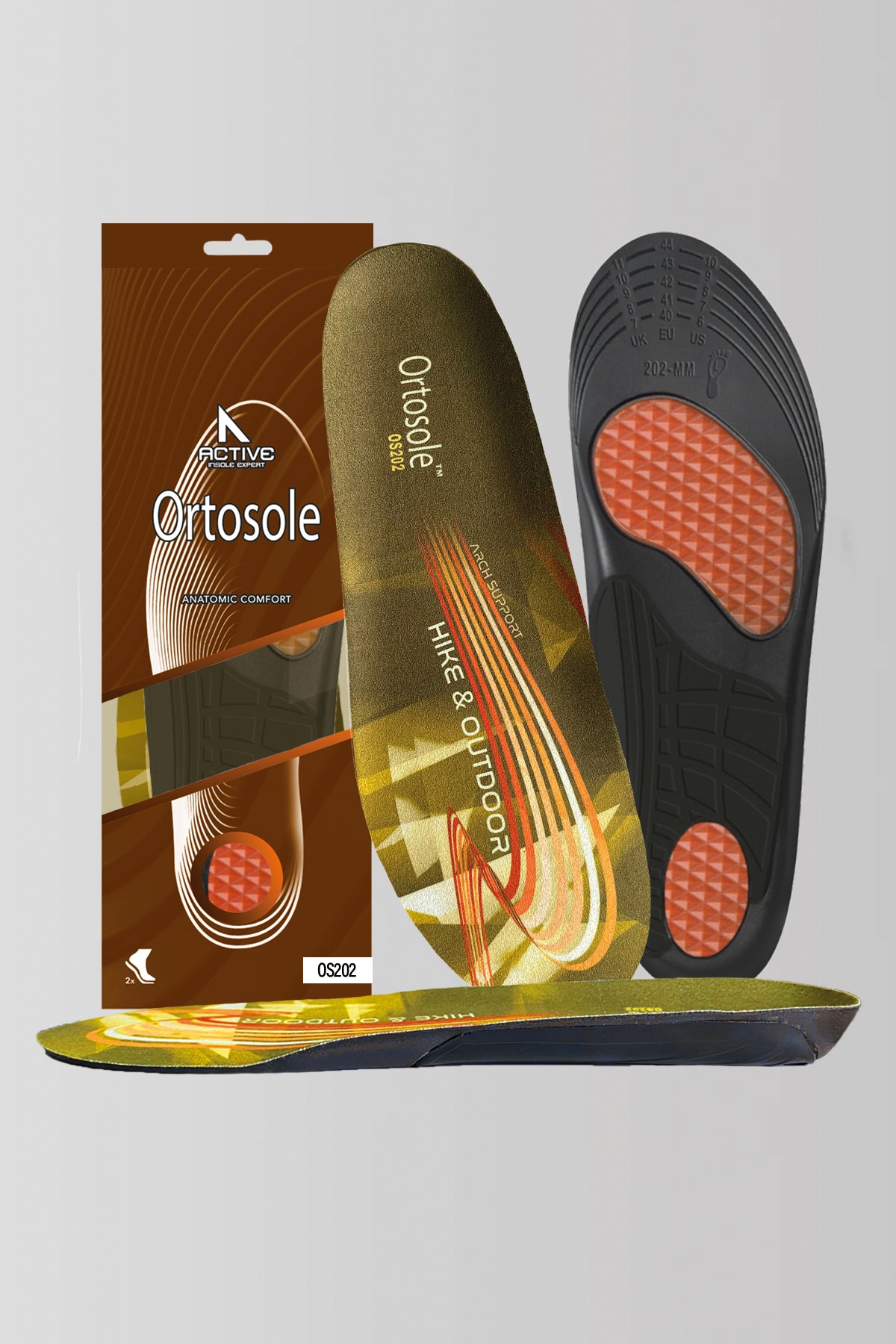 OS202 Topuk ve Metatarsal Destekli Tabanlık