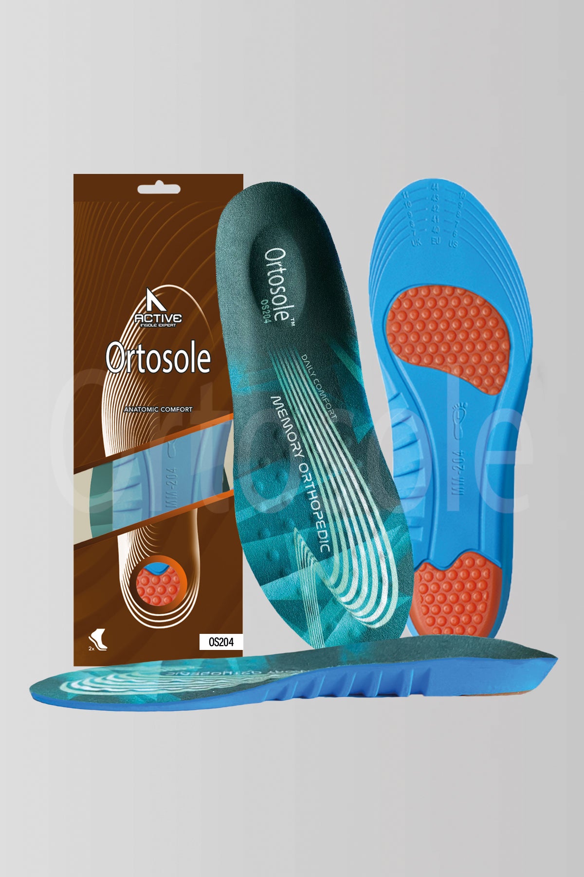 OS204 Memory + Jel Ortopedik Tabanlık