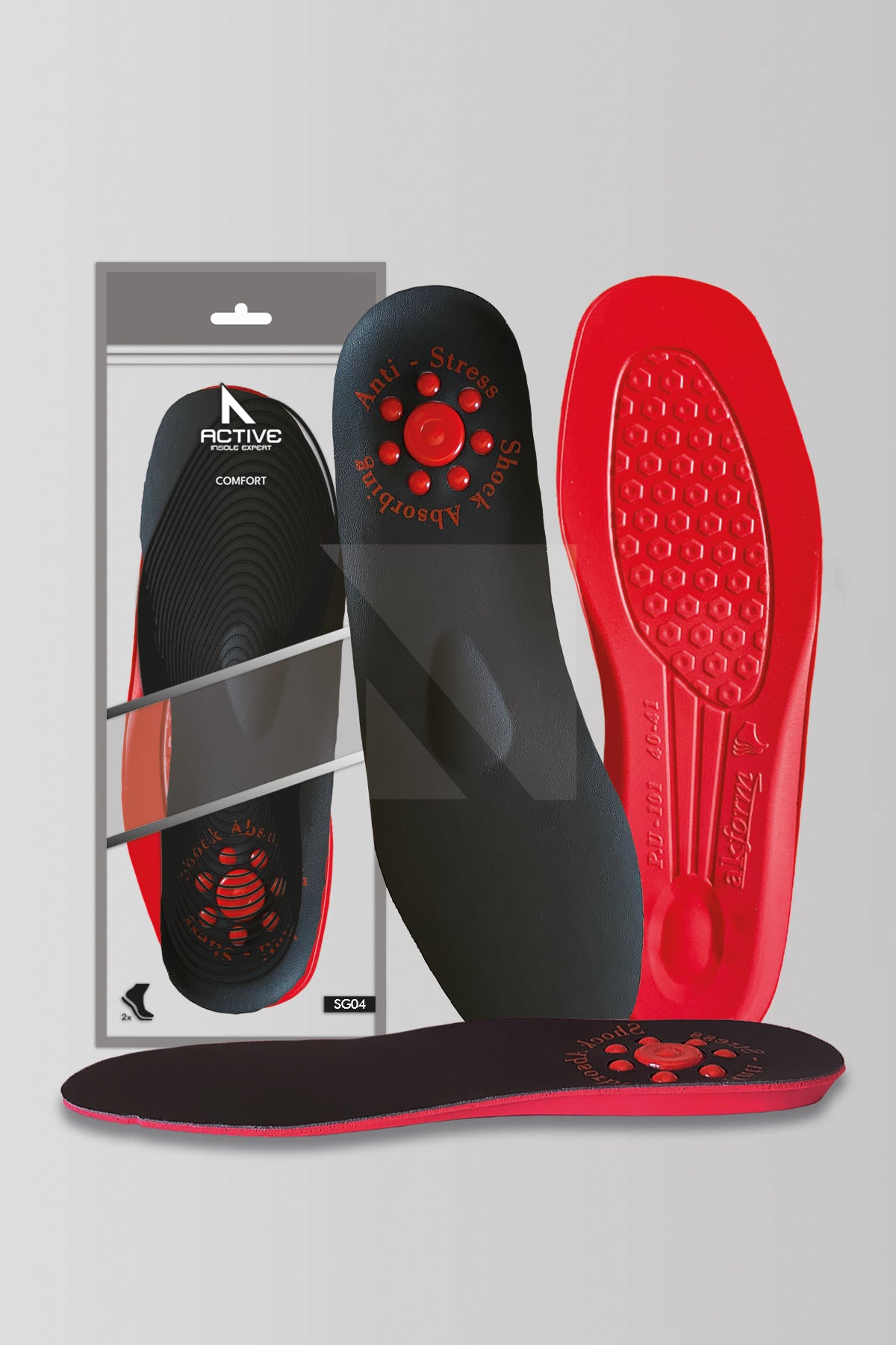 SG04 Deri Jel Takviyeli Tabanlık