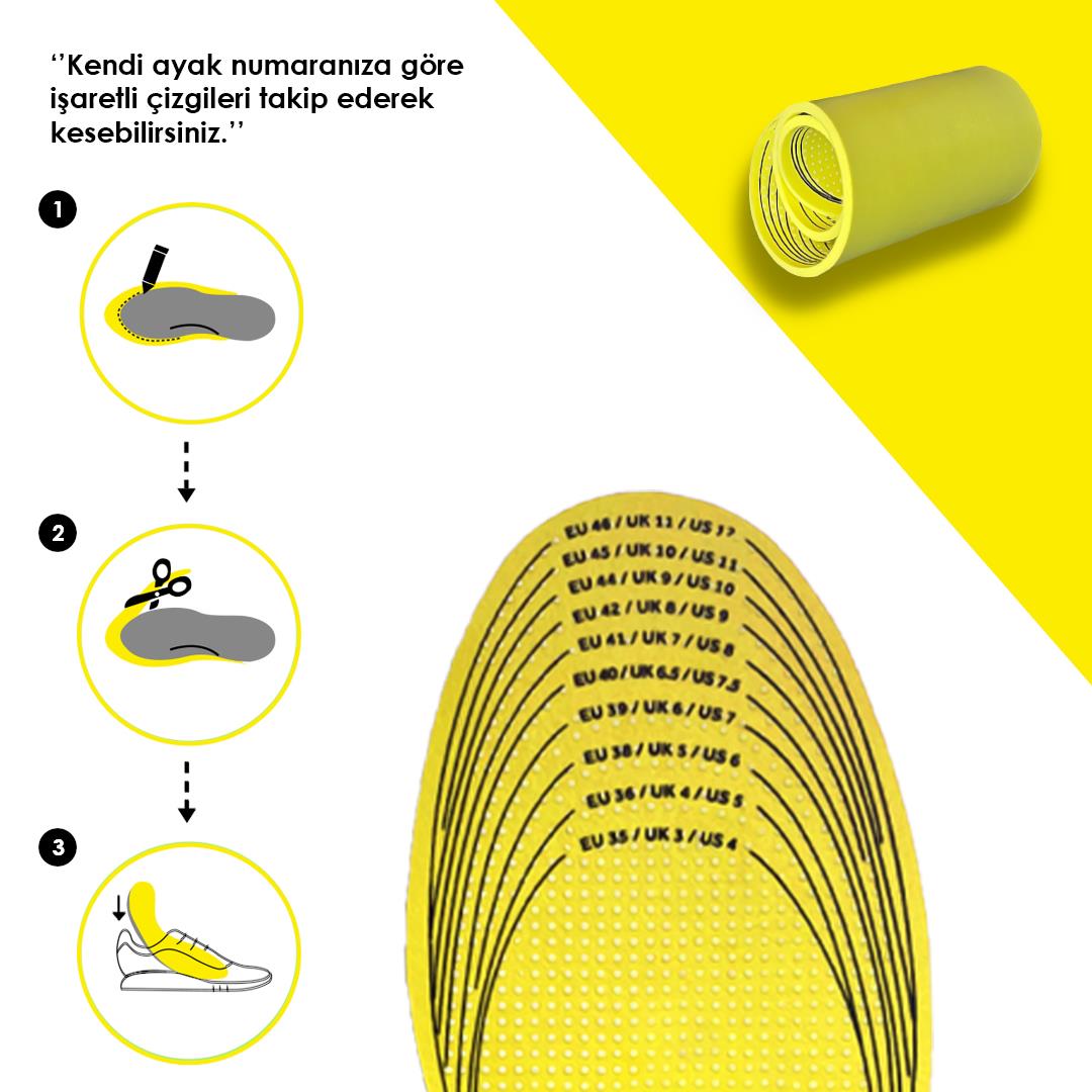 BC05 Poron Tech Comfort Tabanlık