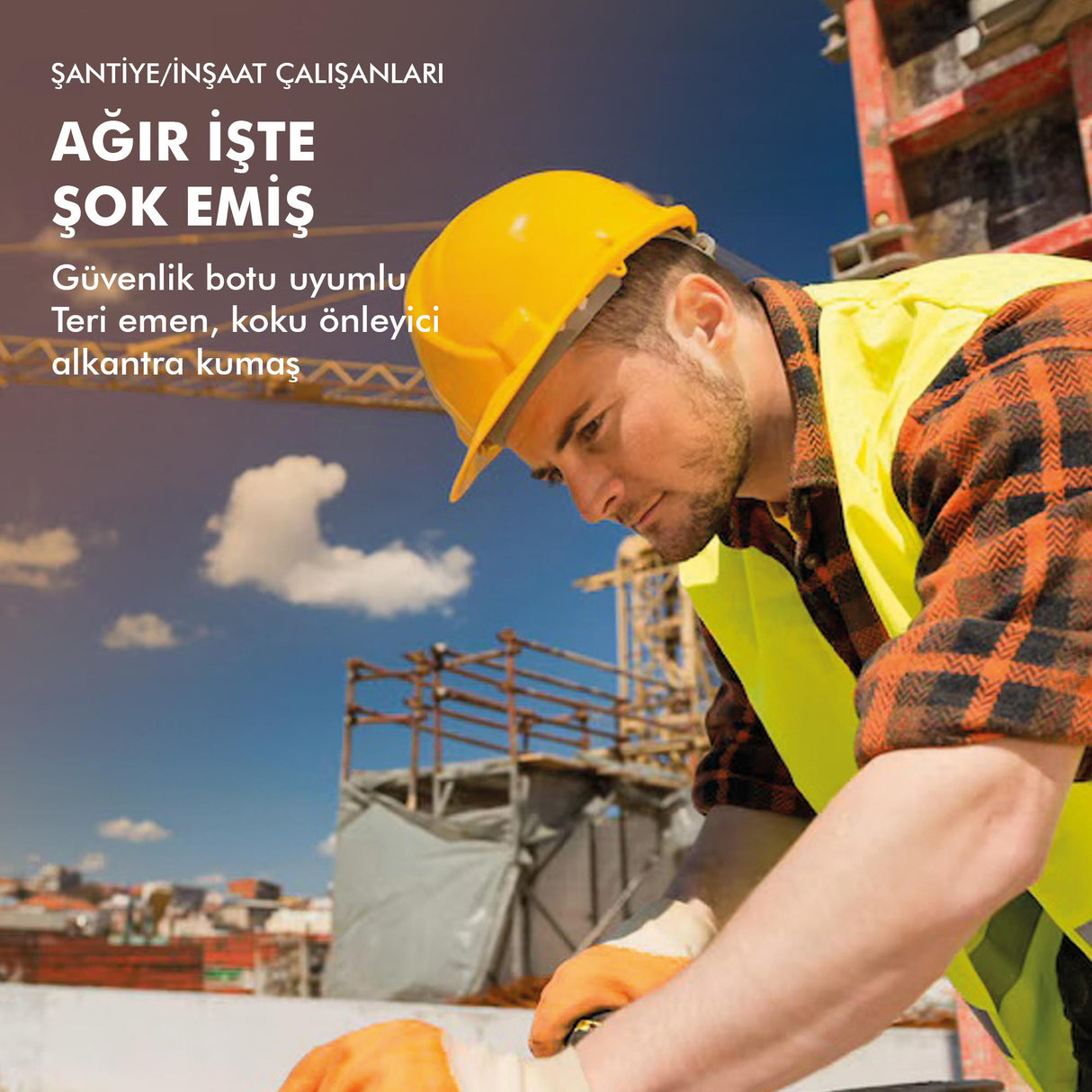 BG184 Memory Foam Bot ve İş Tabanlık