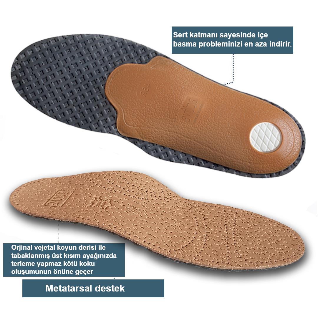 LT01 Deri Ortopedik Tabanlık