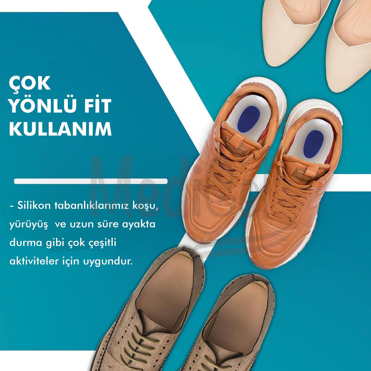 MG01 Silikon Ortopedik Tabanlık