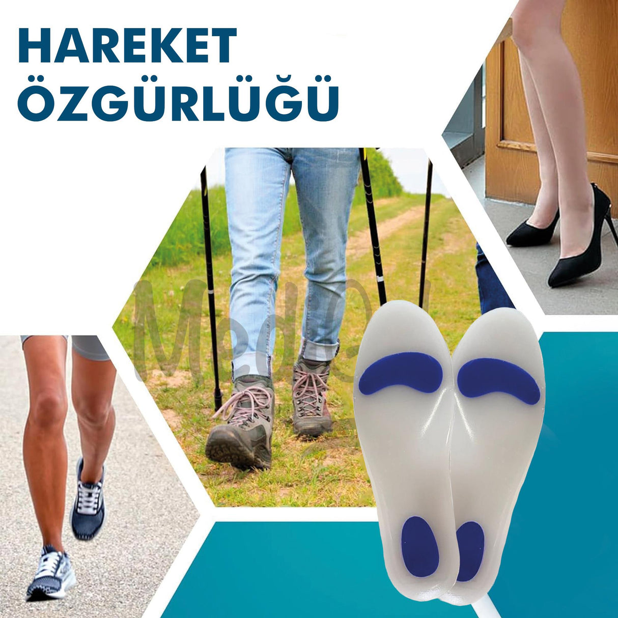 MG01 Silikon Ortopedik Tabanlık