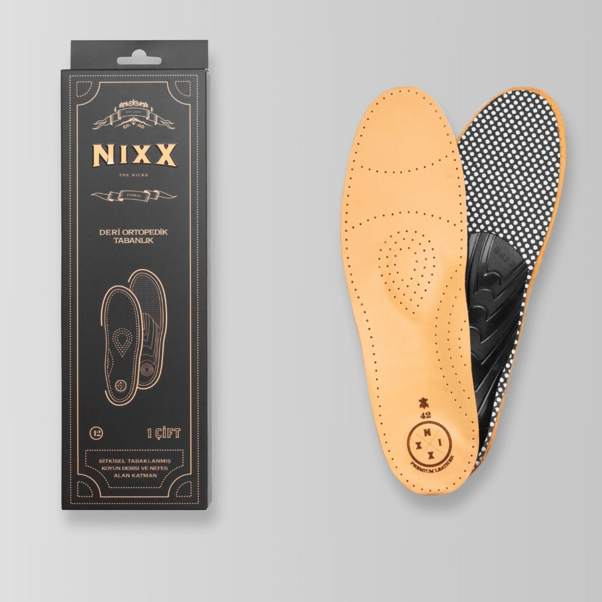 NX103 - Deri Ortopedik Tabanlık