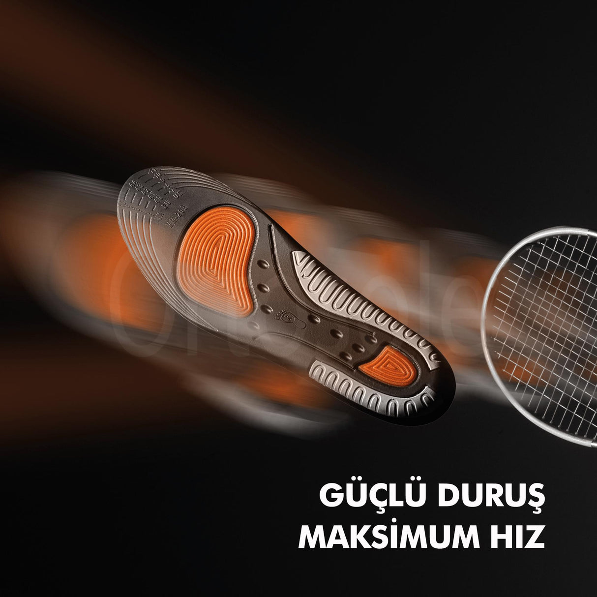 OS203 Çift Kemer Destekli Spor Tabanlık