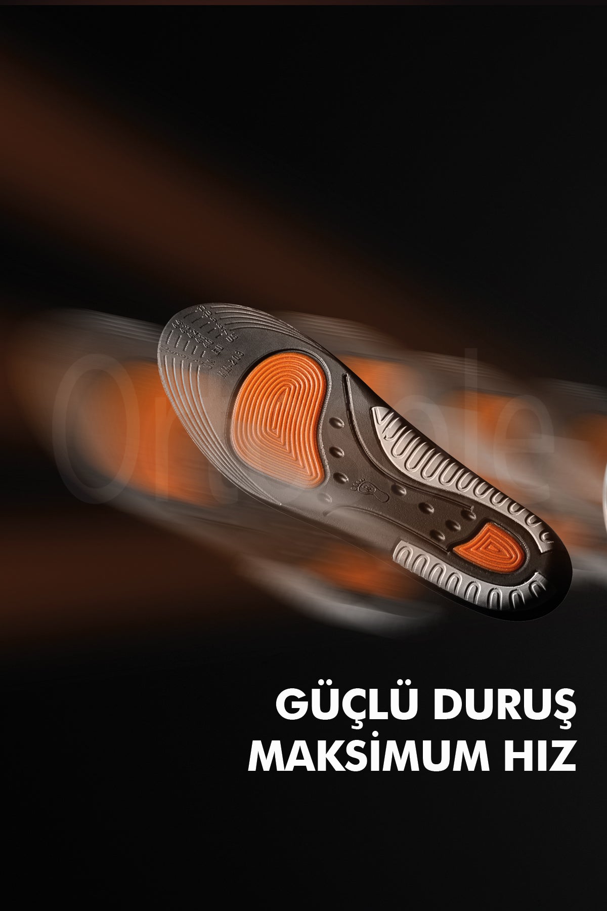 OS203 Çift Kemer Destekli Spor Tabanlık