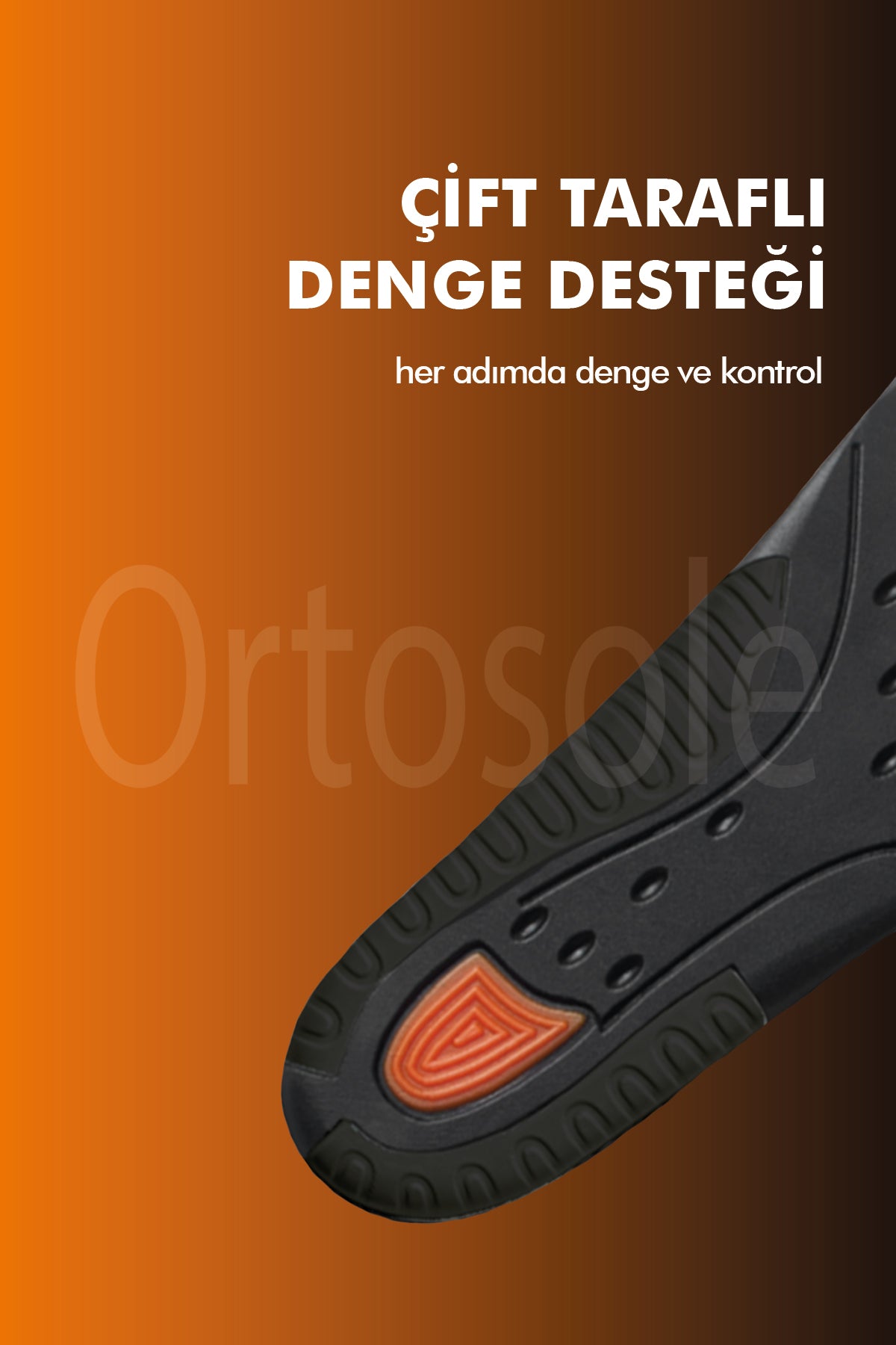 OS203 Çift Kemer Destekli Spor Tabanlık