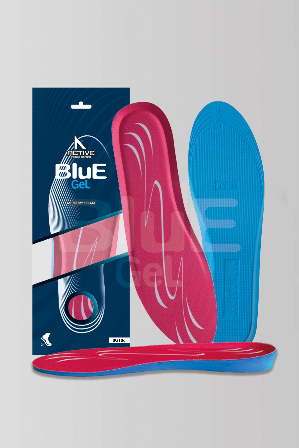 BG186 Memory Foam Sneaker Tabanlık