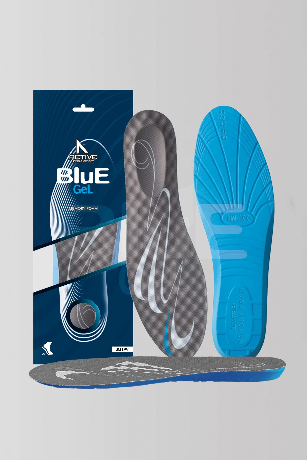 BG199 Memory Foam Spor Tabanlık