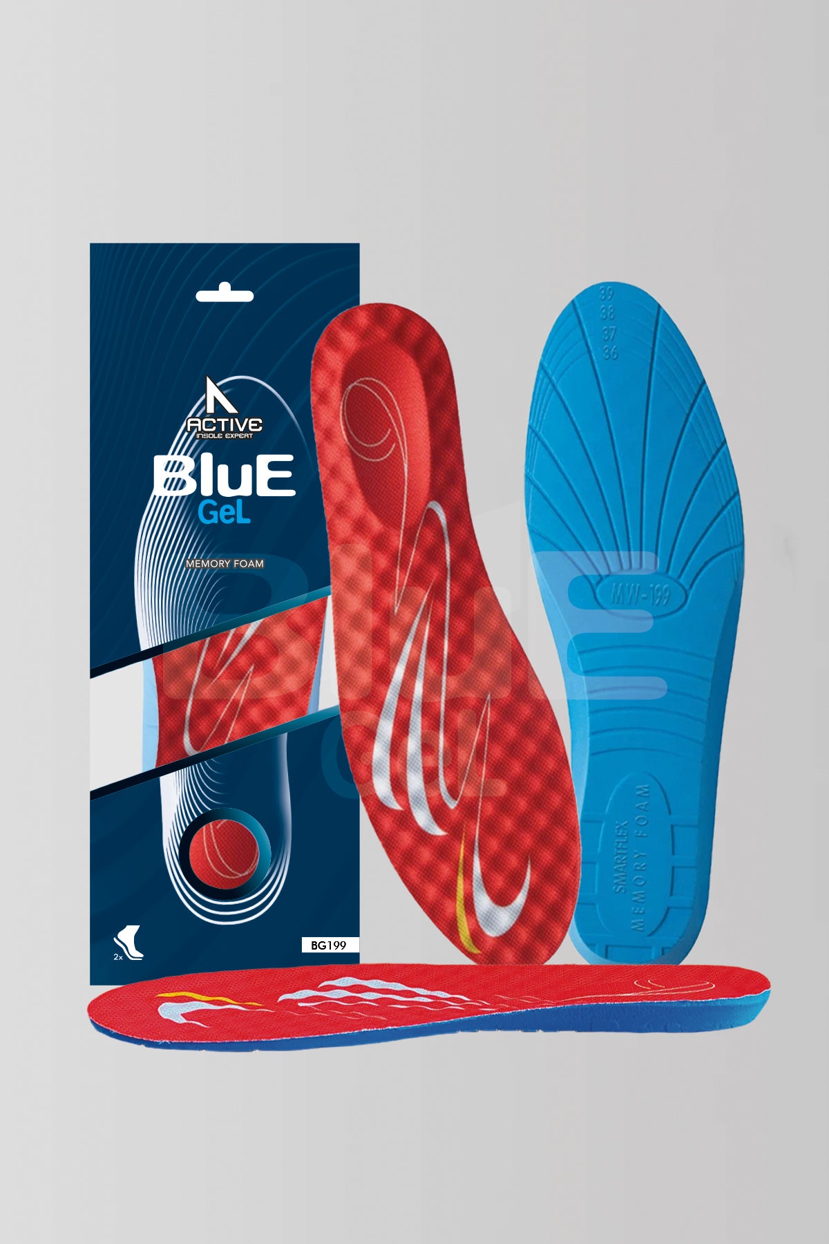 BG199 Memory Foam Spor Tabanlık