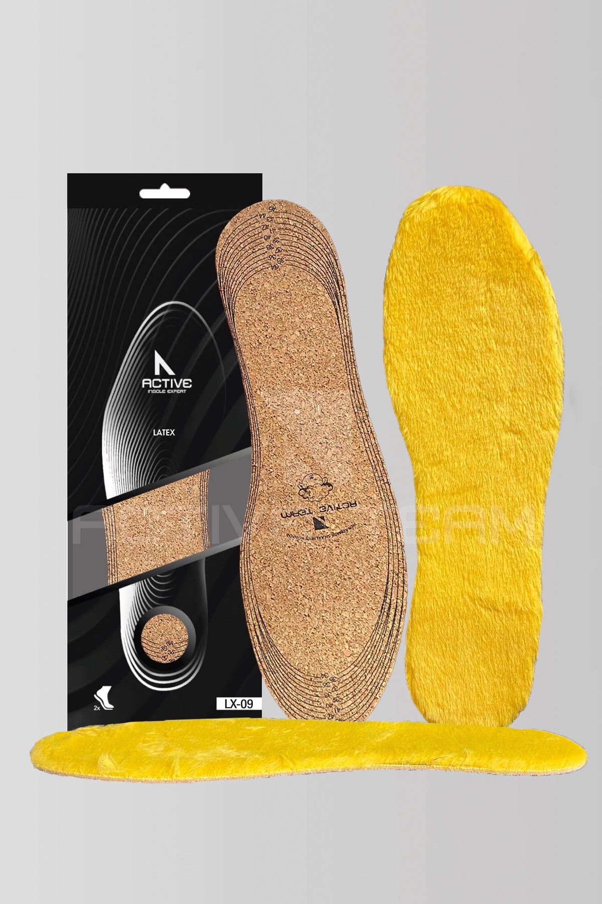 LX09 Mantar Peluş Tabanlık