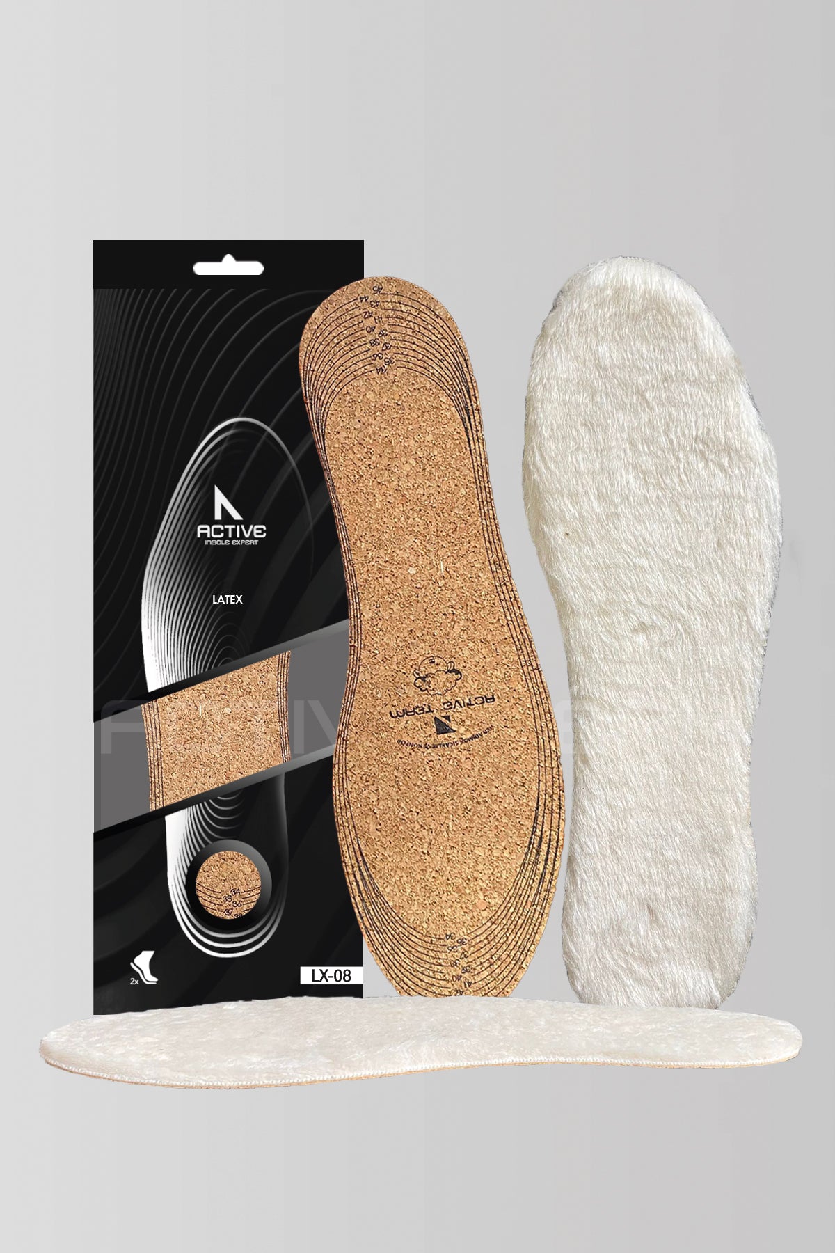 LX09 Mantar Peluş Tabanlık