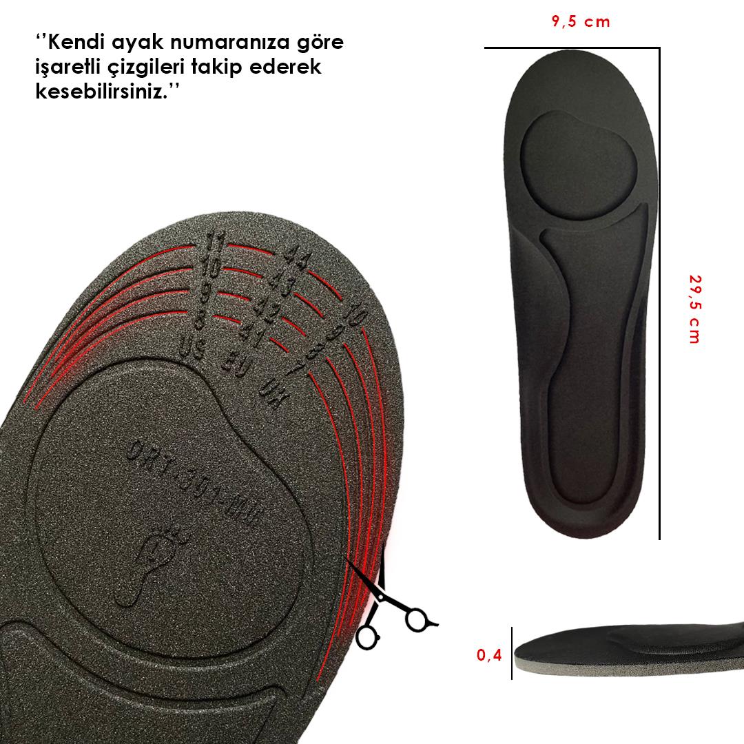 BC04 Darbe Emici Memory Foam Tabanlık