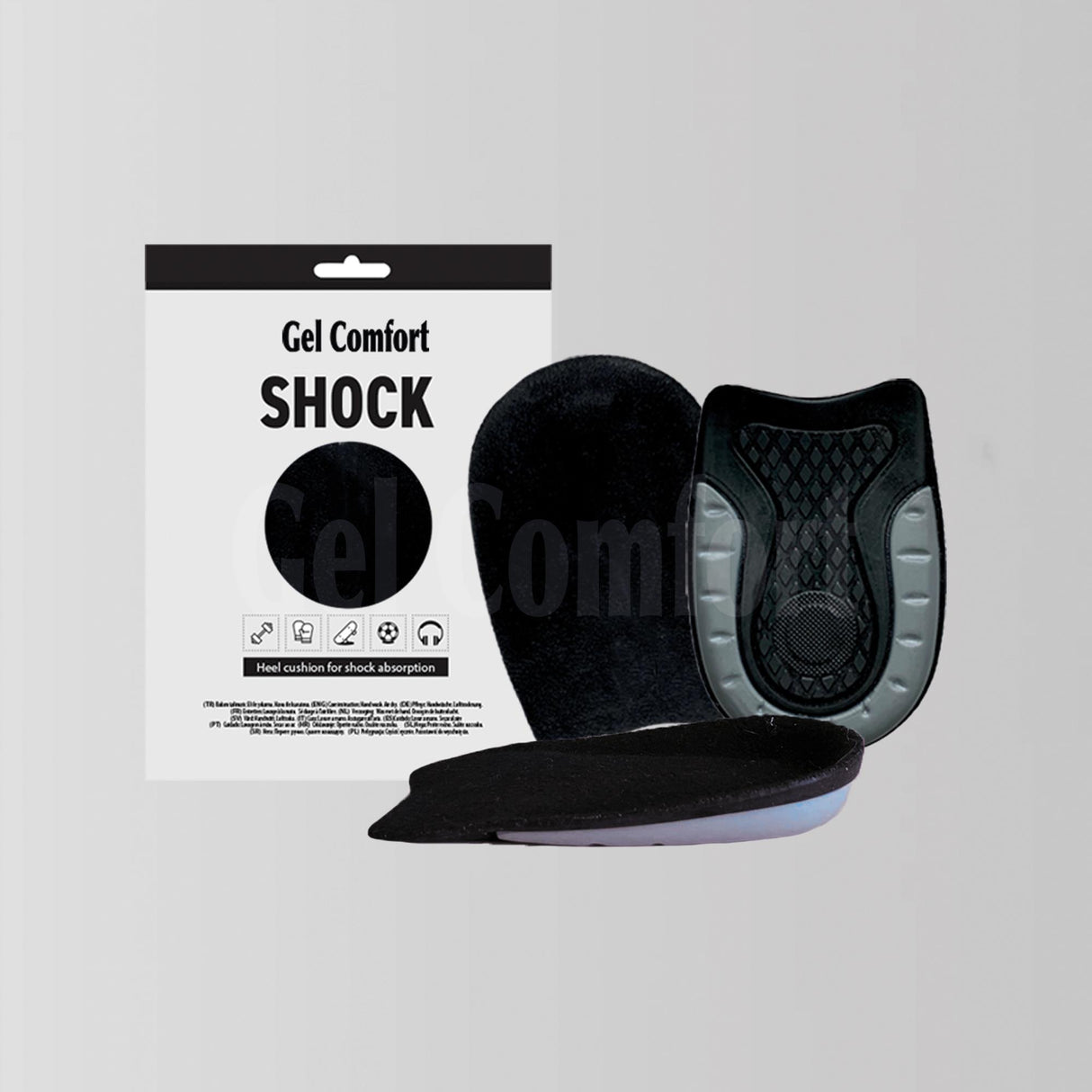 GC19 Şok Emici Jel Topuk Desteği