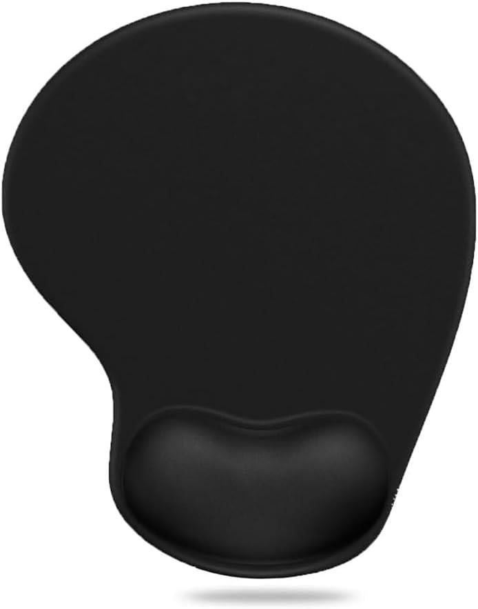 MP01 -  Elips Bilek Destekli Mouse Pad | Konforlu, Kaymaz Taban, Ergonomik, Yumuşak, Ev,Ofis