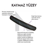 MP03 - Memory Klavye Bilek Destek Pedi | Yumuşak, Ergonomik, Klavye Önü El Bileği Dinlendirme Pedi