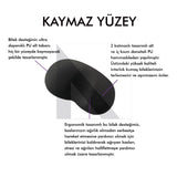 MP03 - Memory Mouse Bilek Destek Pedi | Yumuşak, Ergonomik, Fare Önü El Bileği Dinlendirme Pedi
