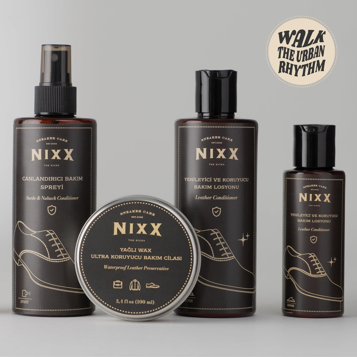 NX901 - Deri ve Süet Bakım Losyonu | Yenileyici ve Koruyucu, 100ml