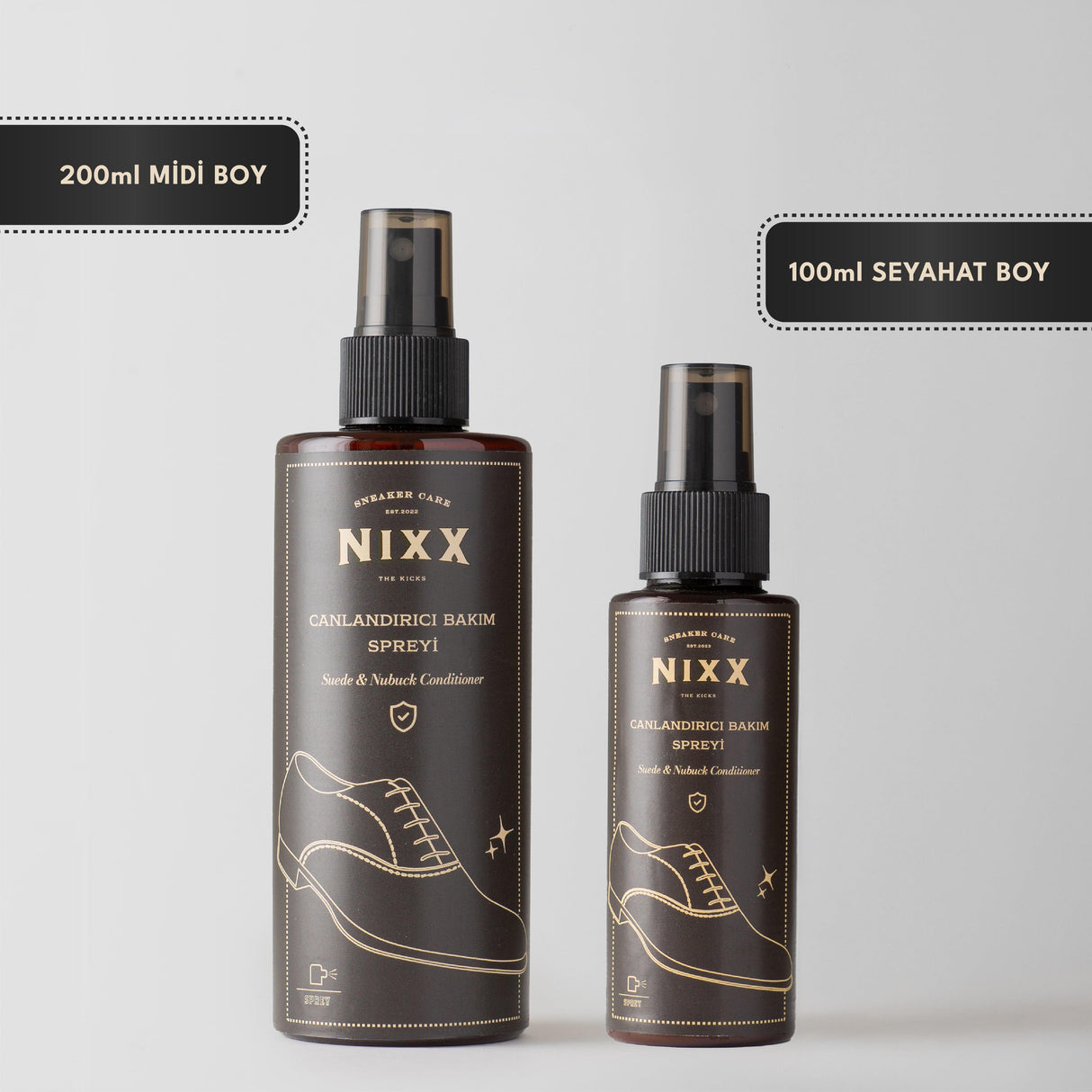 NX902 - Deri ve Süet Bakım Spreyi | Canlandırıcı Etki, 250ml