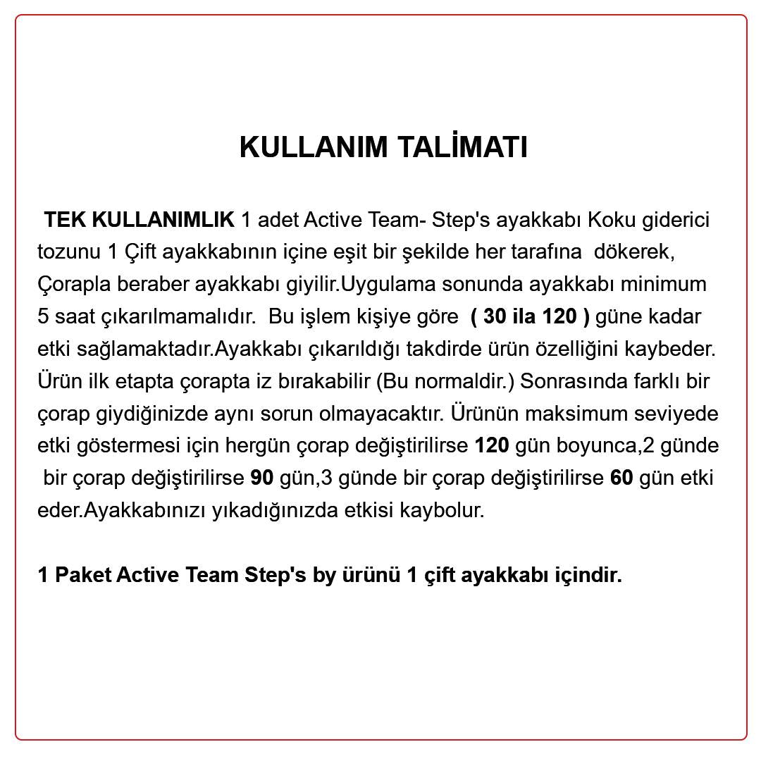 OP01 - 4 Adet Ayakkabı Koku Önleyici Toz | 120 Güne Kadar Etkili, Ayak Koku Giderici