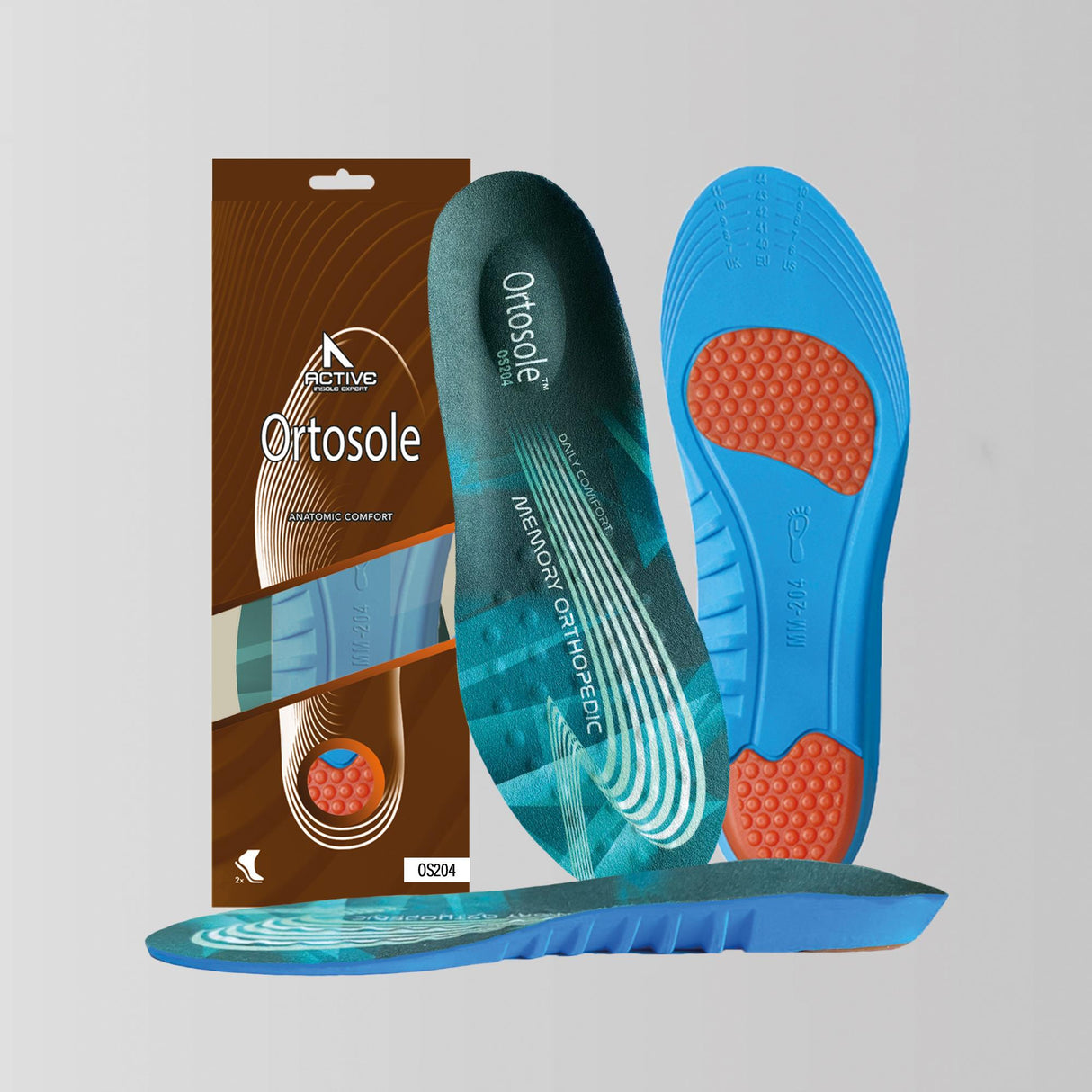 OS204 Memory + Jel Ortopedik Tabanlık