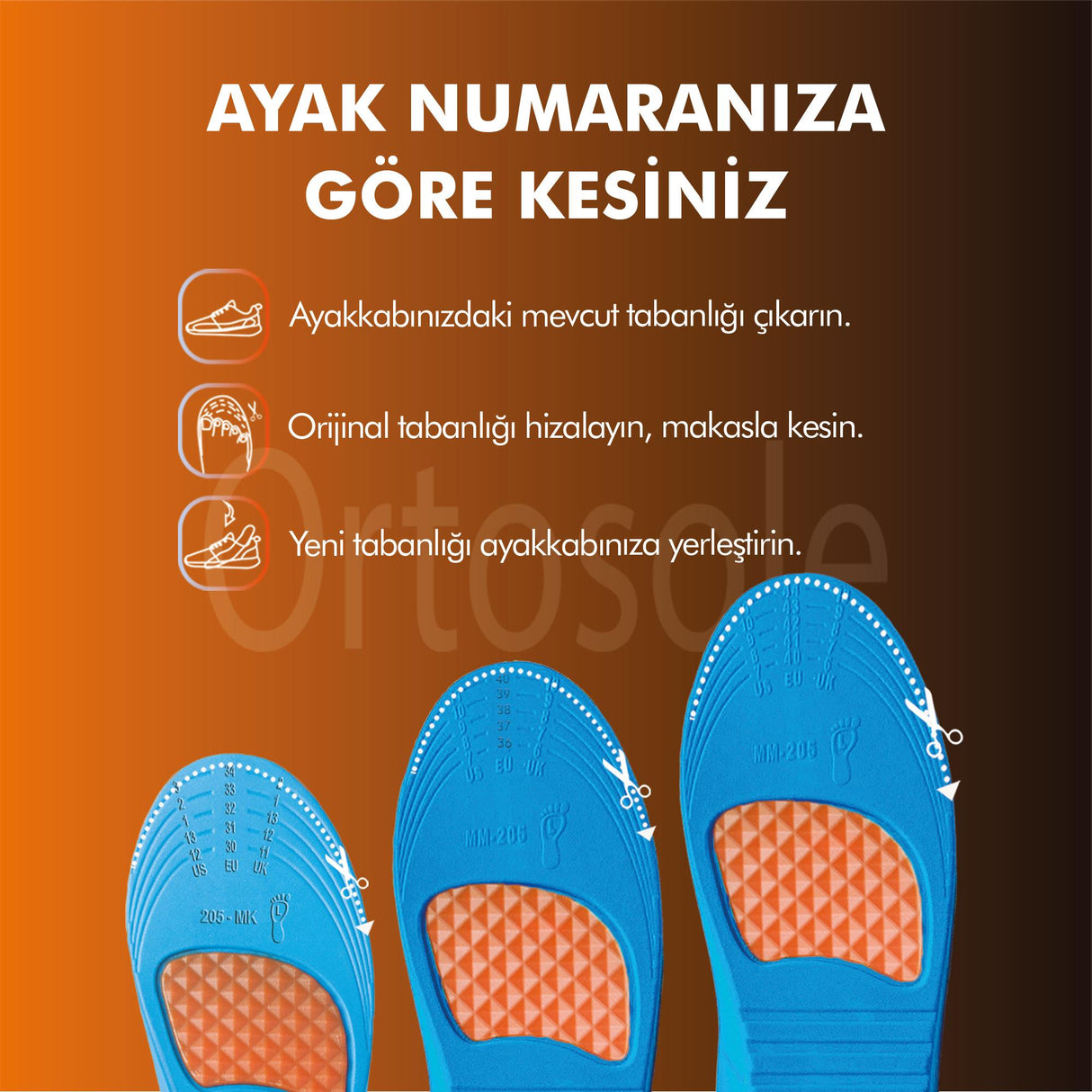 OS205 Pes Cavus Tabanlık