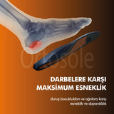 OS206 - Yumuşak Günlük Ortopedik | Şok Emici ve Destekleyici, Jel Destekli Konfor İç Tabanlık