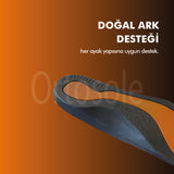 OS206 - Yumuşak Günlük Ortopedik | Şok Emici ve Destekleyici, Jel Destekli Konfor İç Tabanlık