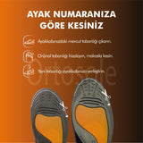 OS206 - Yumuşak Günlük Ortopedik | Şok Emici ve Destekleyici, Jel Destekli Konfor İç Tabanlık