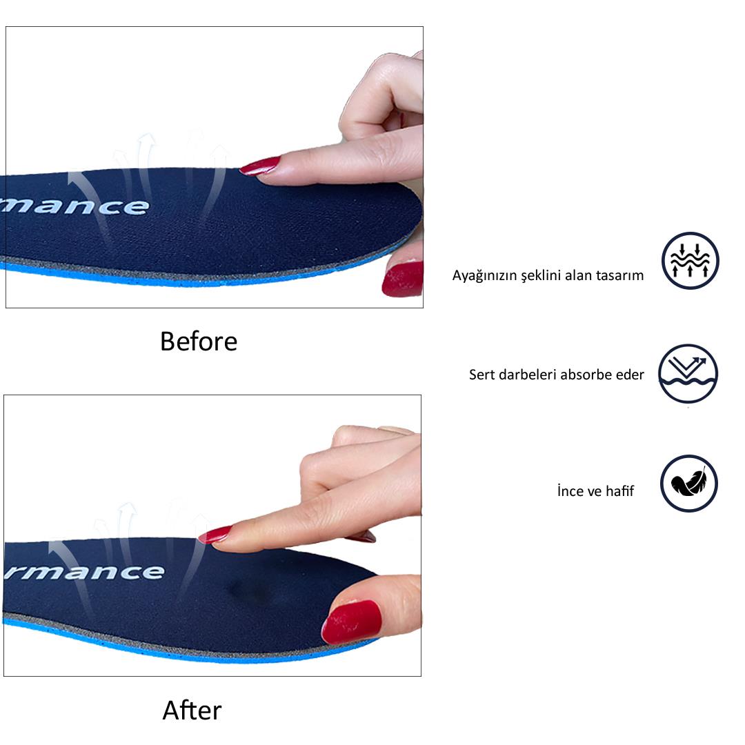 SG05 Yumuşak Memory Foam Tabanlık